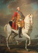 Alexandre Roslin Louis-Philippe, Duc D'Orleans, Saluting His Army on the Battlefield France oil painting artist